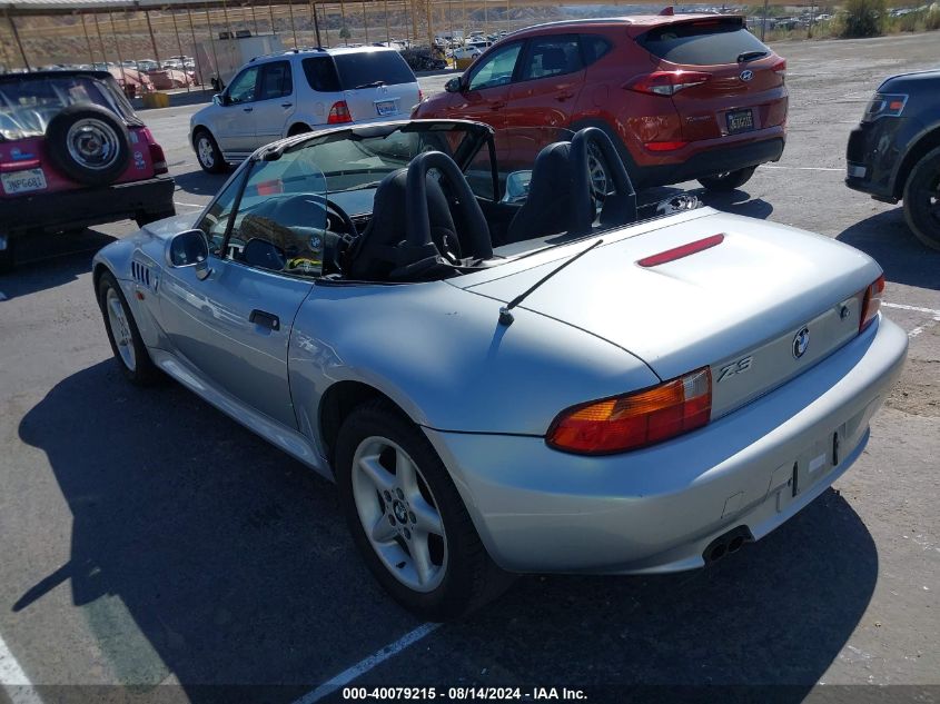 1998 BMW Z3 2.8 VIN: 4USCJ3324WLC09948 Lot: 40079215