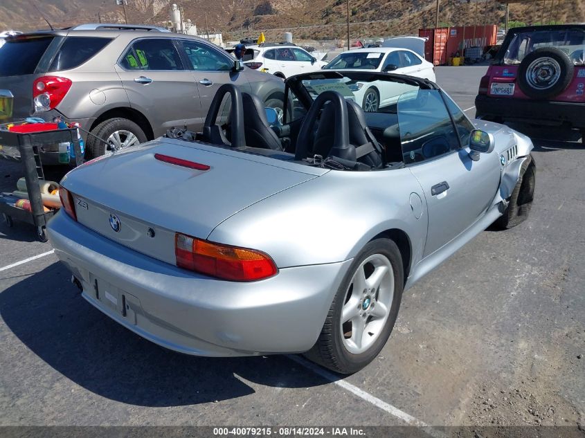 1998 BMW Z3 2.8 VIN: 4USCJ3324WLC09948 Lot: 40079215