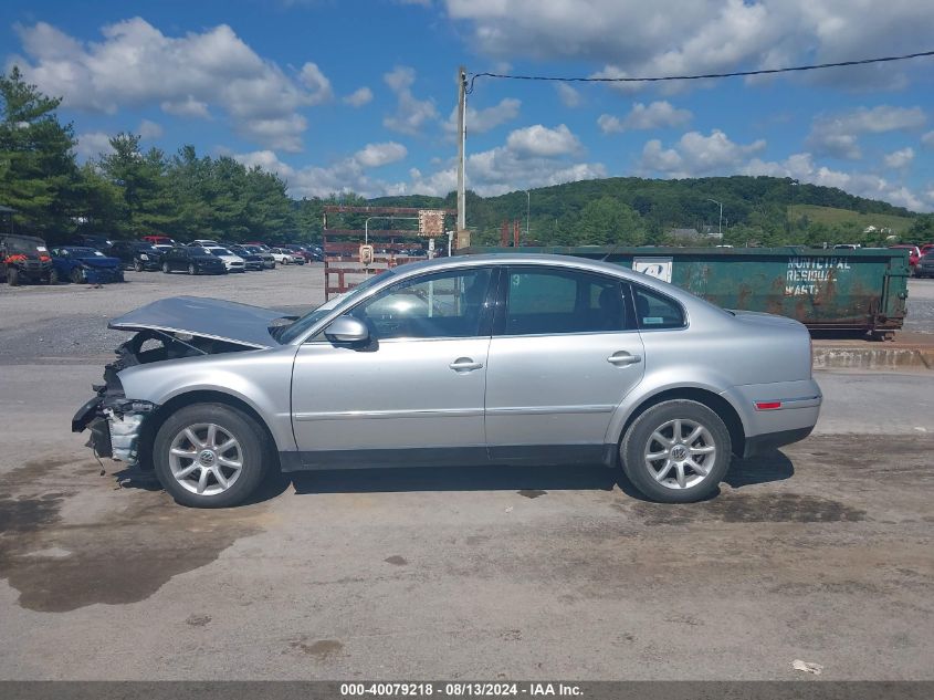 2004 Volkswagen Passat Gls VIN: WVWPD63B74P327012 Lot: 40079218