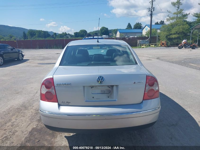 2004 Volkswagen Passat Gls VIN: WVWPD63B74P327012 Lot: 40079218