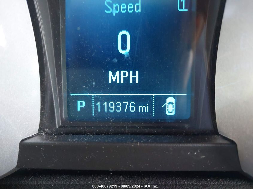 2012 Chevrolet Equinox 1Lt VIN: 2GNALDEK8C6369382 Lot: 40079219