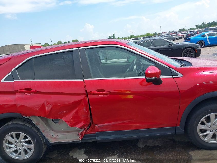 2019 Mitsubishi Eclipse Cross Es VIN: JA4AT3AA0KZ037675 Lot: 40079222