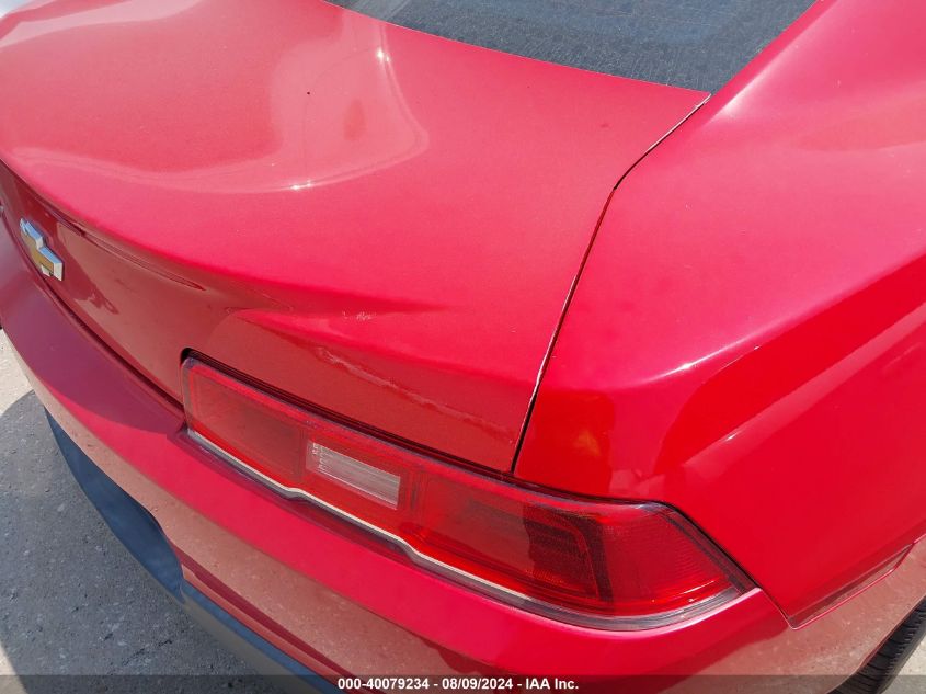 2014 Chevrolet Camaro Ls VIN: 2G1FA1E34E9143989 Lot: 40079234