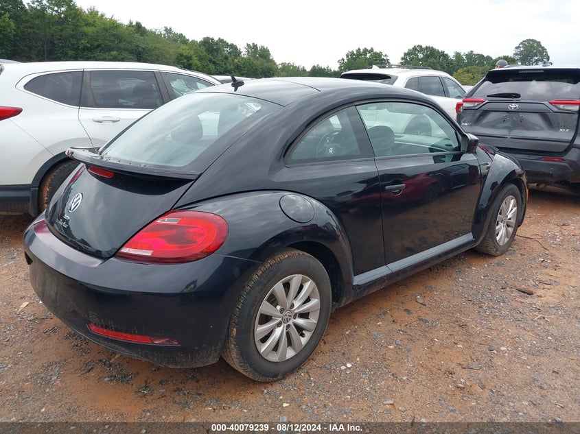 VIN 3VWF17AT8HM611683 2017 VOLKSWAGEN BEETLE #PINKBEETLE/1.8T CLASSIC/1.8T S