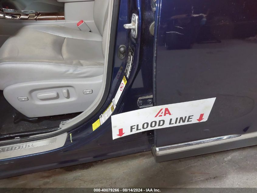 2011 Toyota Highlander Limited V6 VIN: 5TDDK3EH1BS081621 Lot: 40079266