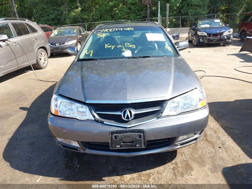 2003 Acura Tl 3.2 Type S VIN: 19UUA568X3A007613 Lot: 40079280