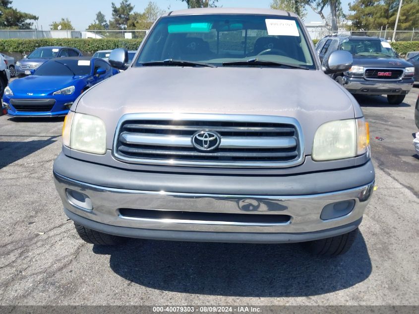 2001 Toyota Tundra Sr5 VIN: 5TBRN341X1S215406 Lot: 40079303