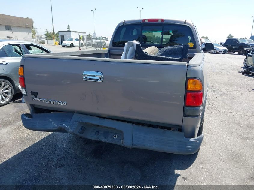 2001 Toyota Tundra Sr5 VIN: 5TBRN341X1S215406 Lot: 40079303