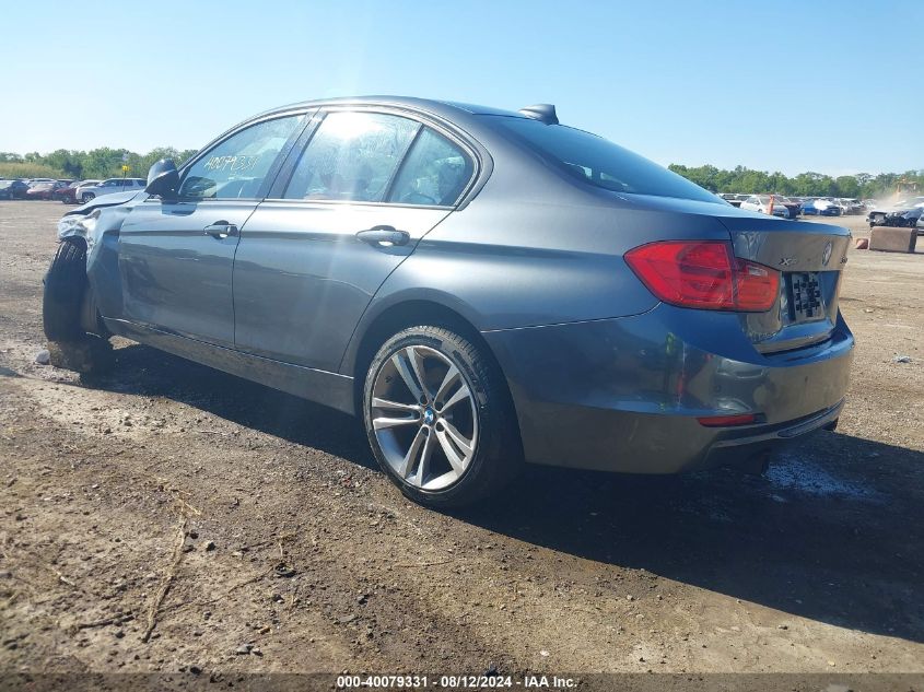 2013 BMW 335I xDrive VIN: WBA3B9G59DNR90178 Lot: 40079331