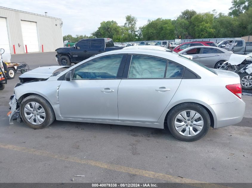 2013 Chevrolet Cruze Ls Auto VIN: 1G1PA5SH9D7251990 Lot: 40079338