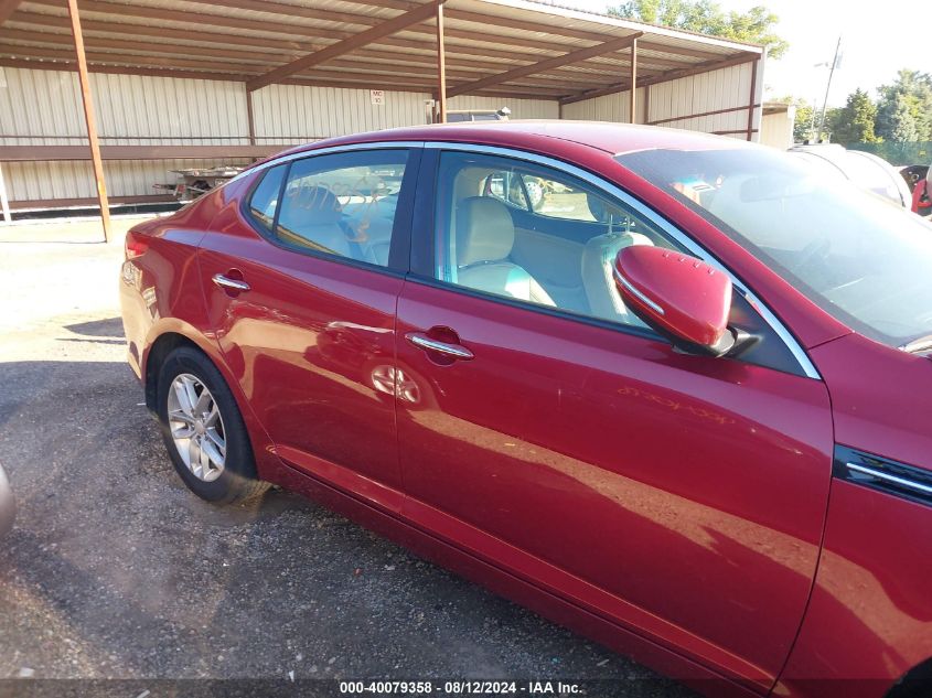 2013 Kia Optima Lx VIN: 5XXGM4A7XDG180050 Lot: 40079358