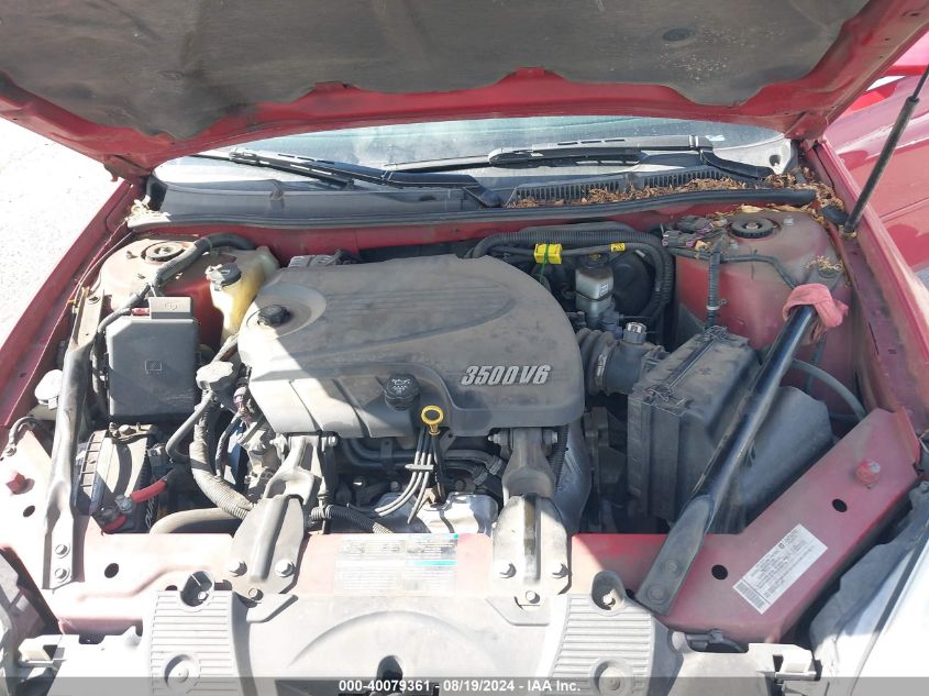 2008 Chevrolet Impala Lt VIN: 2G1WT58N889155162 Lot: 40079361