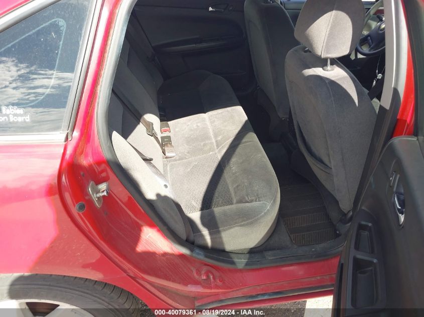 2008 Chevrolet Impala Lt VIN: 2G1WT58N889155162 Lot: 40079361