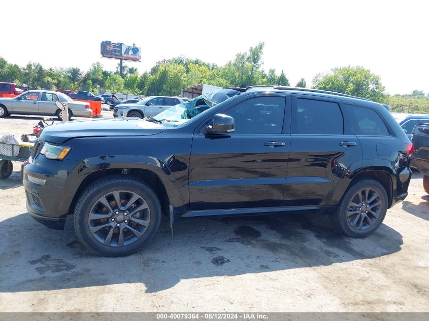 2018 Jeep Grand Cherokee High Altitude 4X4 VIN: 1C4RJFCG9JC189893 Lot: 40079364