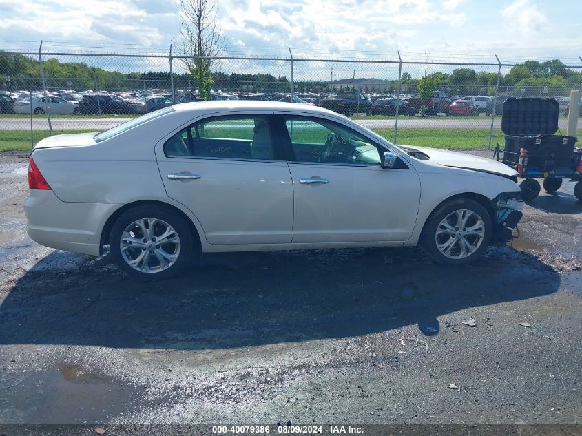 2012 Ford Fusion Se VIN: 3FAHP0HA3CR341821 Lot: 40079386