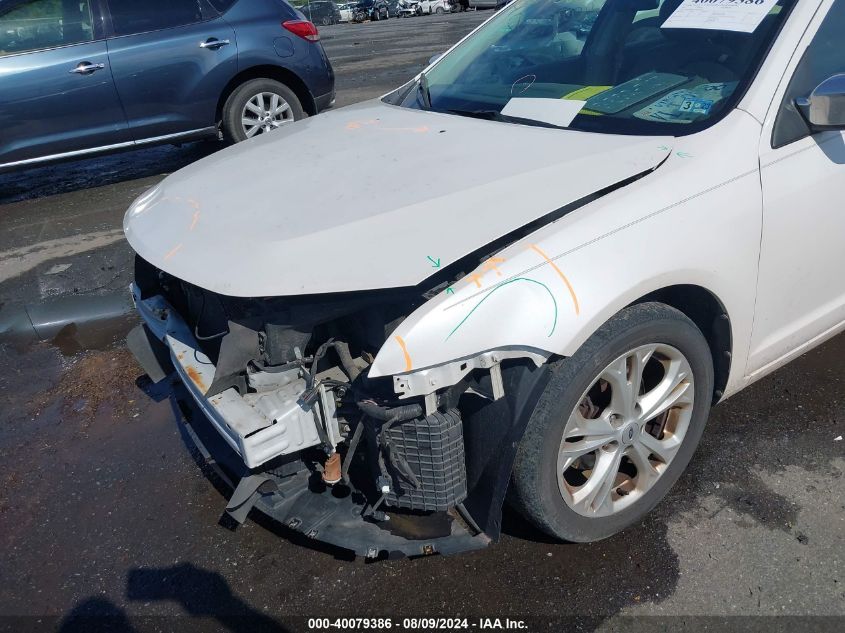 2012 Ford Fusion Se VIN: 3FAHP0HA3CR341821 Lot: 40079386