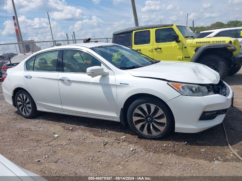 2017 Honda Accord Hybrid VIN: JHMCR6F35HC023595 Lot: 40079387