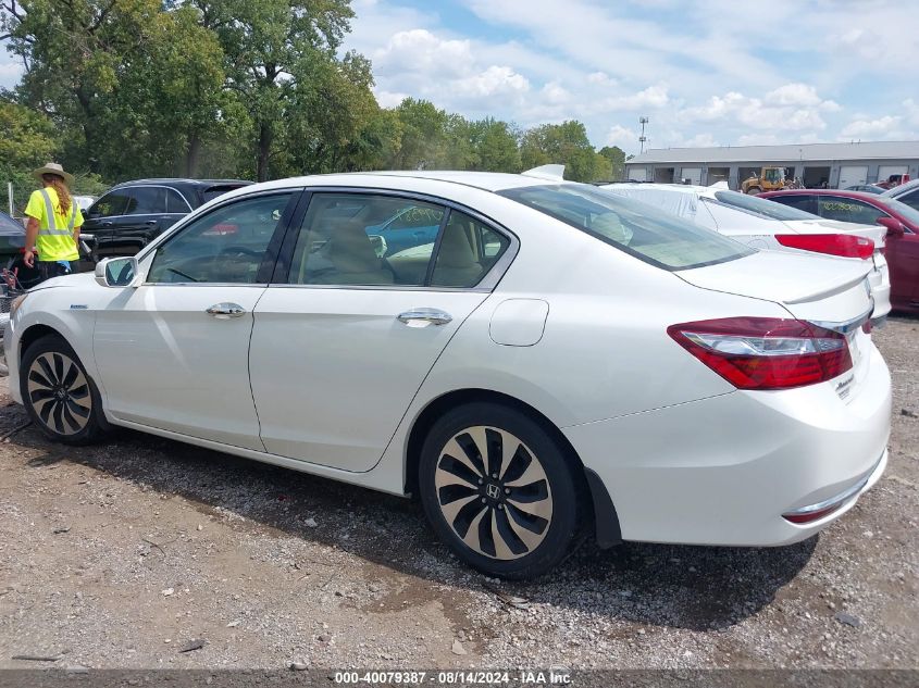 2017 Honda Accord Hybrid VIN: JHMCR6F35HC023595 Lot: 40079387