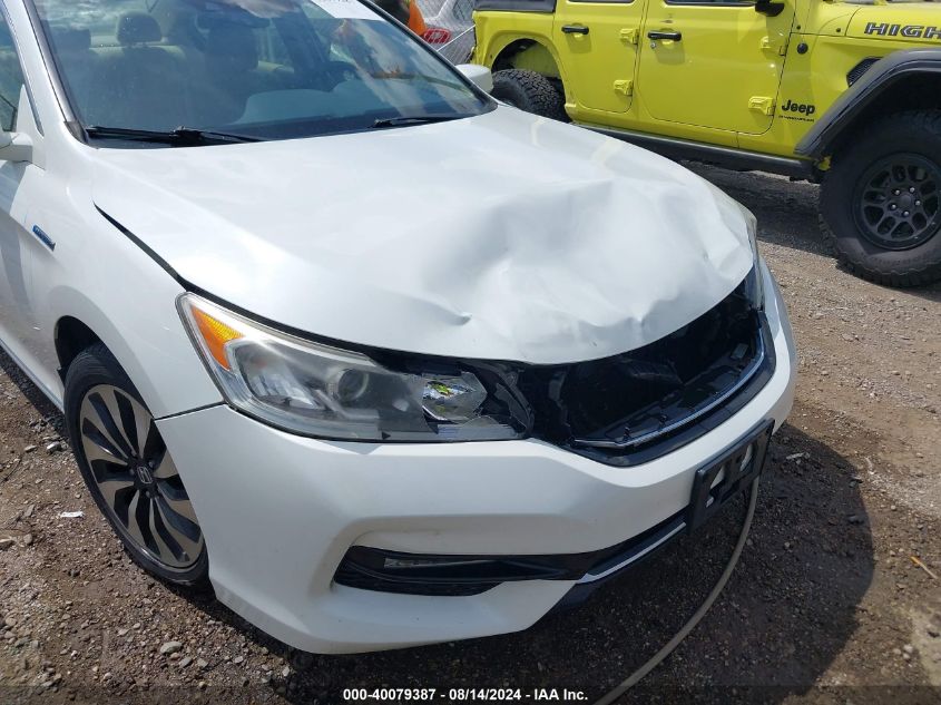 2017 Honda Accord Hybrid VIN: JHMCR6F35HC023595 Lot: 40079387