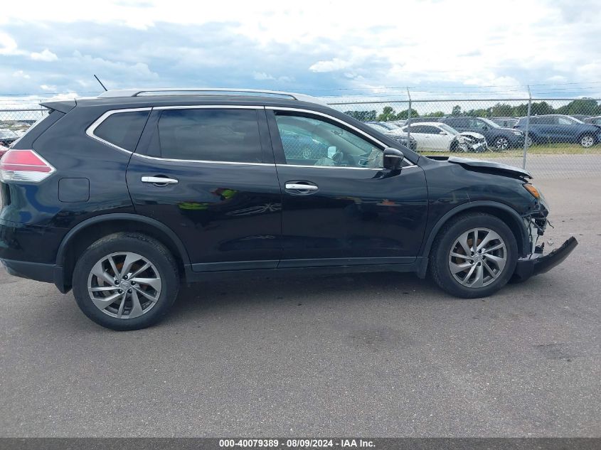 2014 Nissan Rogue Sl VIN: 5N1AT2MV3EC829045 Lot: 40079389