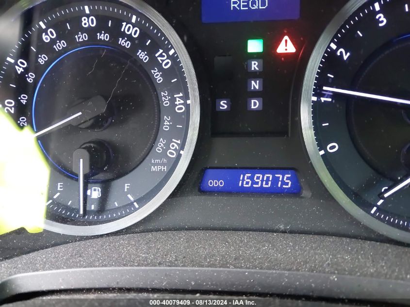 2011 Lexus Is 250 VIN: JTHCF5C27B5050579 Lot: 40079409