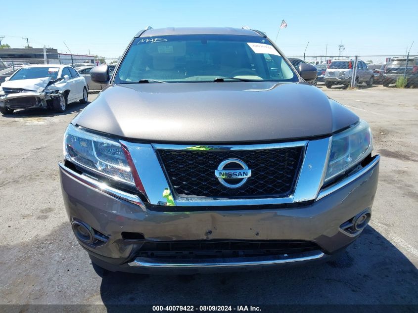 2013 Nissan Pathfinder Sv VIN: 5N1AR2MM0DC669792 Lot: 40079422