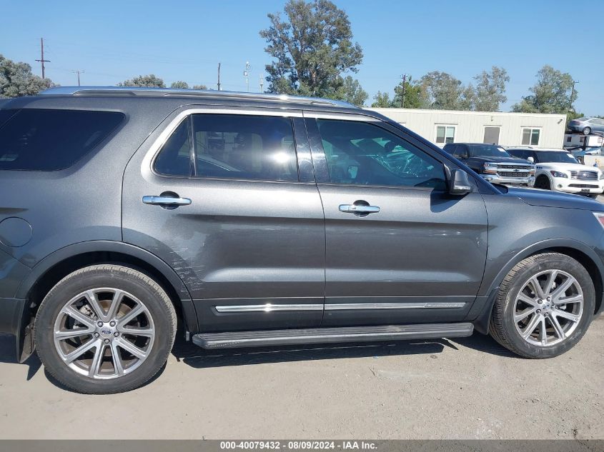 2017 Ford Explorer Limited VIN: 1FM5K7F88HGE41900 Lot: 40079432