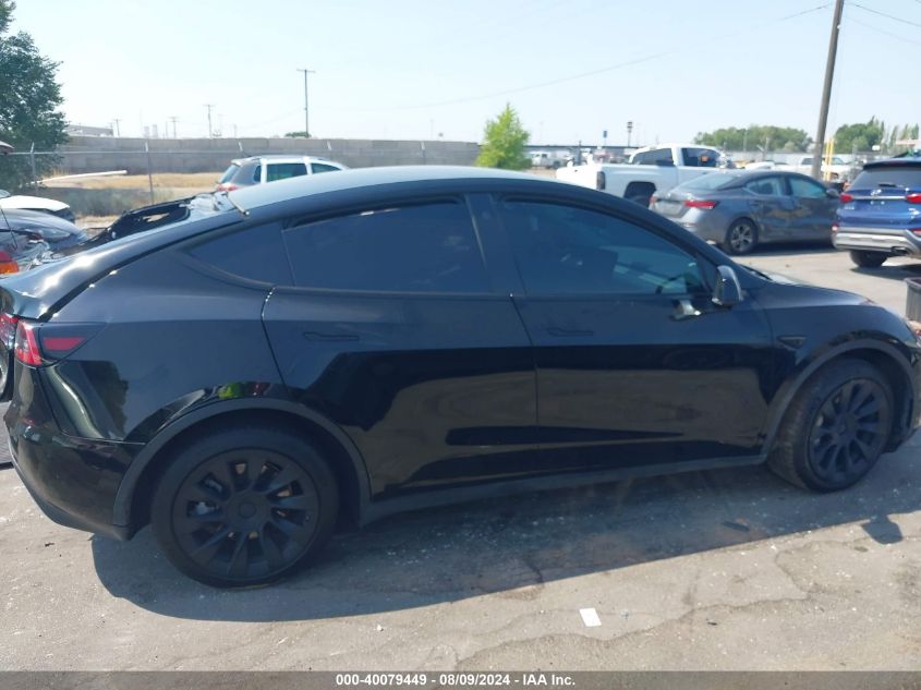 2022 Tesla Model Y Long Range Dual Motor All-Wheel Drive VIN: 7SAYGDEE6NA008977 Lot: 40079449