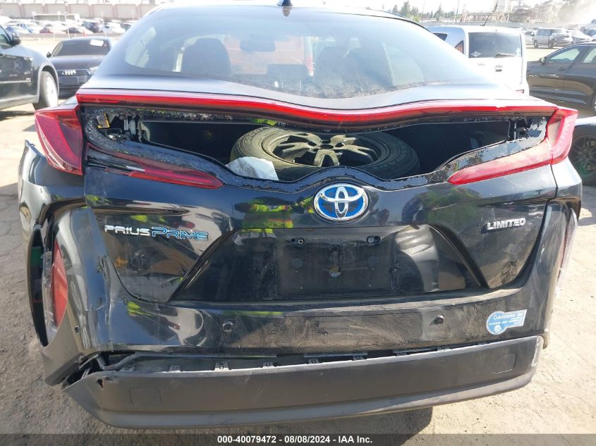 2021 Toyota Prius Prime Limited VIN: JTDKAMFP9M3187809 Lot: 40079472