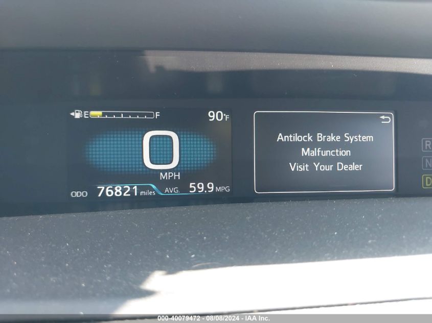 2021 Toyota Prius Prime Limited VIN: JTDKAMFP9M3187809 Lot: 40079472