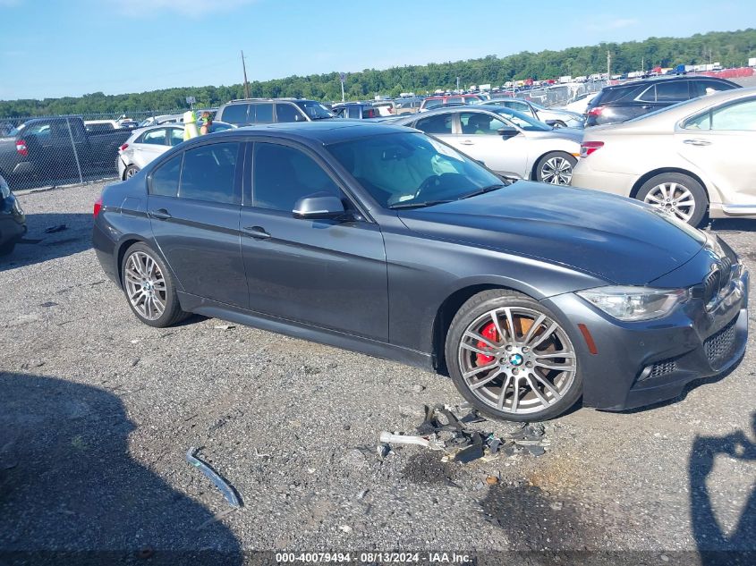 2015 BMW 335I VIN: WBA3A9G50FNT09802 Lot: 40079494