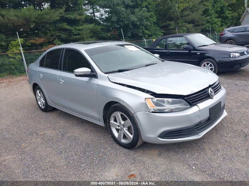 2011 Volkswagen Jetta 2.0L Tdi VIN: 3VWLL7AJ4BM115721 Lot: 40079551