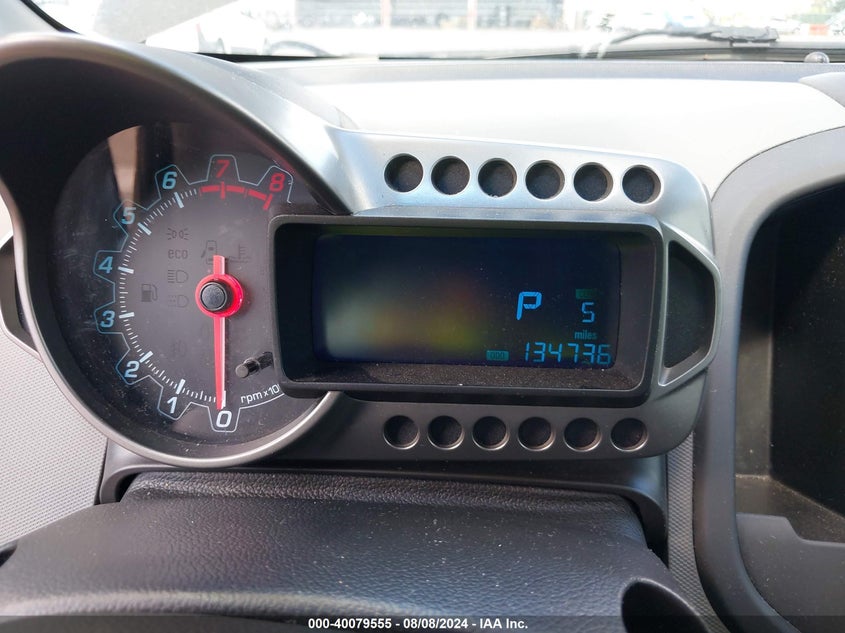 2012 Chevrolet Sonic 2Ls VIN: 1G1JA5SH5C4188912 Lot: 40079555