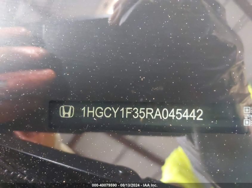 1HGCY1F35RA045442 2024 Honda Accord Ex