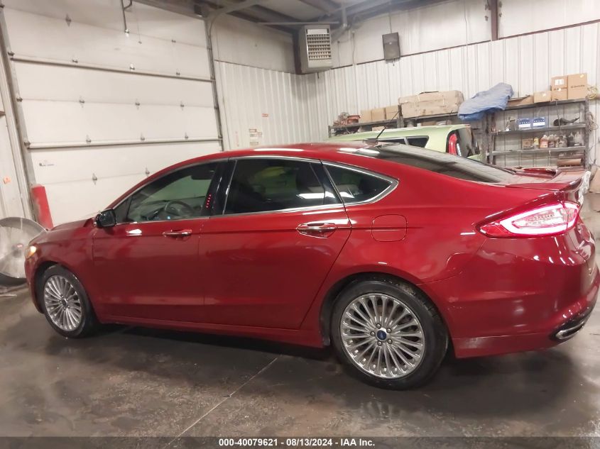 2015 Ford Fusion Titanium VIN: 3FA6P0K97FR294464 Lot: 40079621