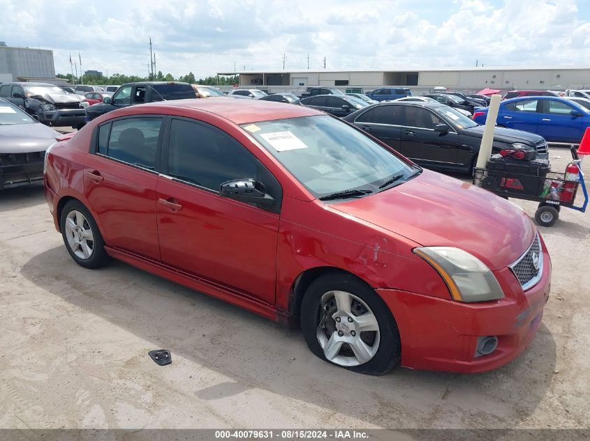 2010 Nissan Sentra 2.0Sr VIN: 3N1AB6AP7AL681844 Lot: 40079631