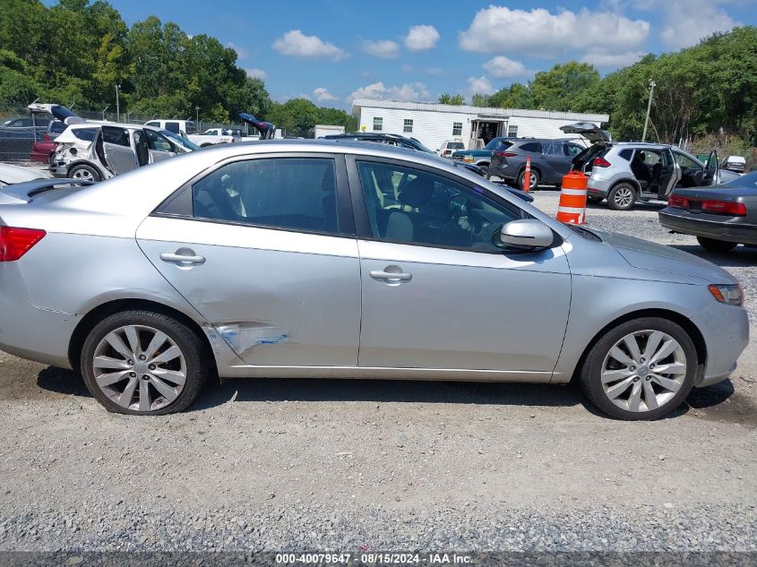 2011 Kia Forte Sx VIN: KNAFW4A34B5397787 Lot: 40079647