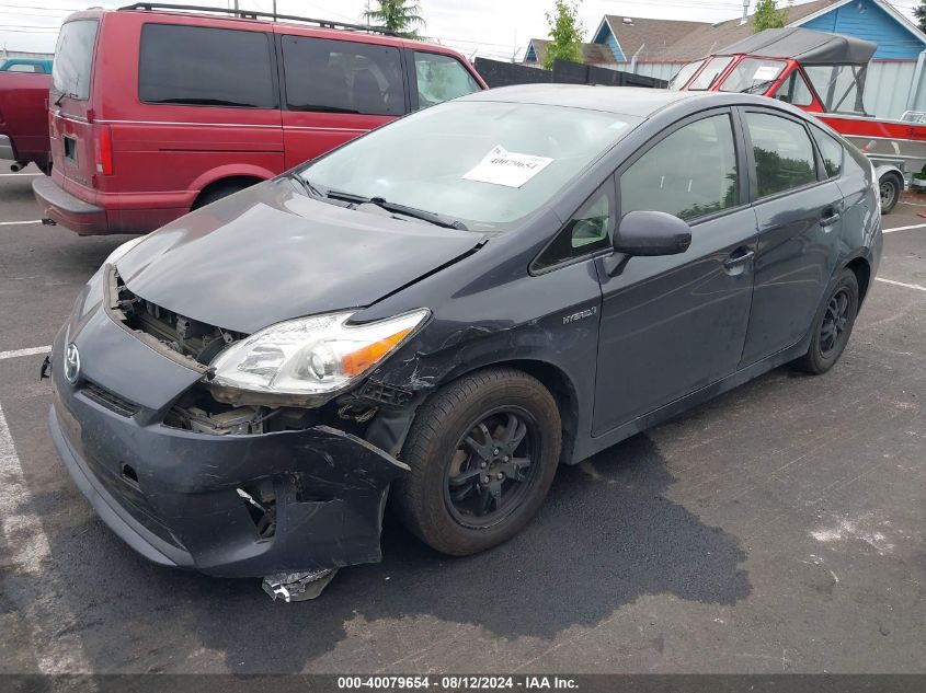 VIN JTDKN3DU2E1788760 2014 Toyota Prius, Two no.2