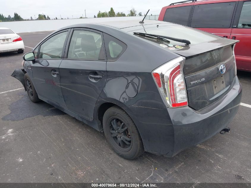 VIN JTDKN3DU2E1788760 2014 Toyota Prius, Two no.3