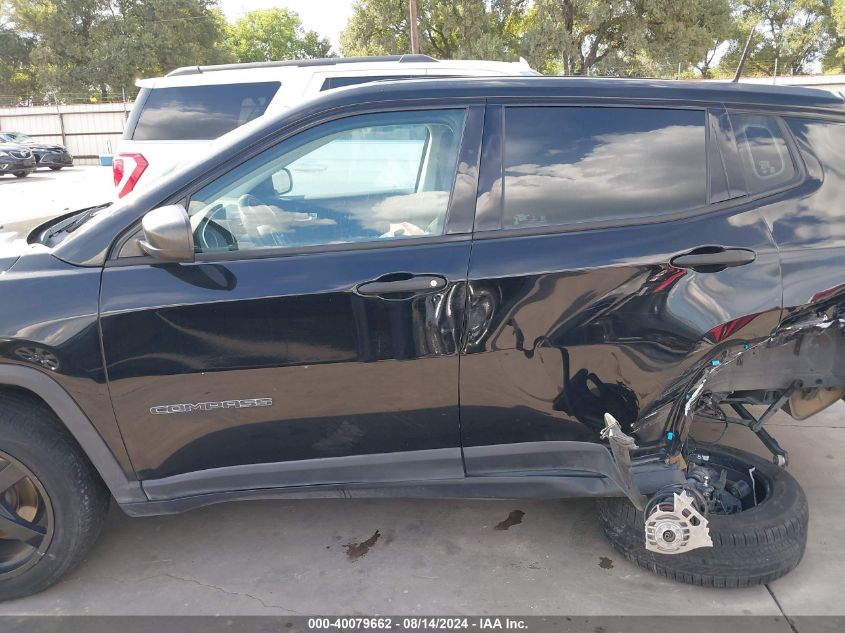 2017 Jeep New Compass Sport Fwd VIN: 3C4NJCAB9HT672447 Lot: 40079662