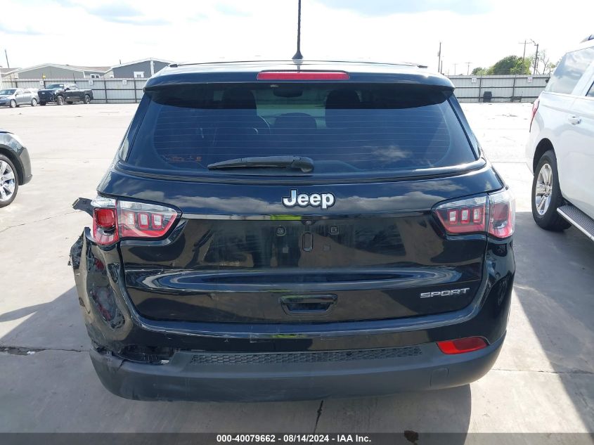 2017 Jeep New Compass Sport Fwd VIN: 3C4NJCAB9HT672447 Lot: 40079662