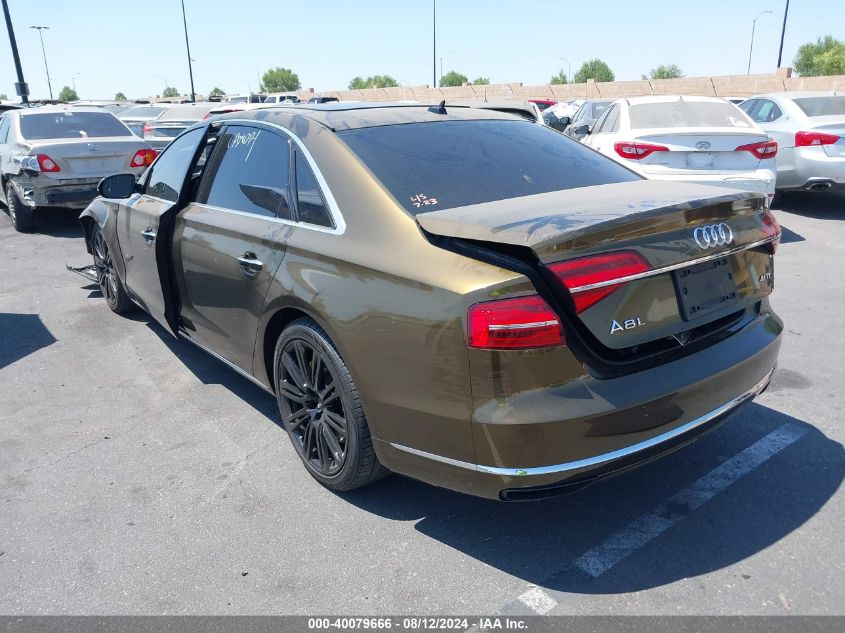 2015 AUDI A8 L L QUATTRO - WAU32AFD3FN041478