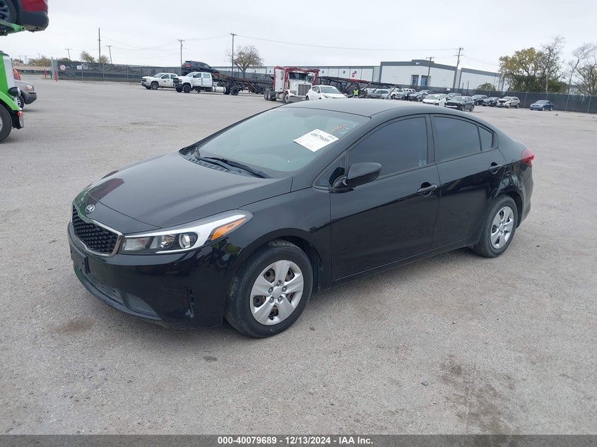 Vin: 3kpfk4a73he132826, lot: 40567294, kia forte lx 20172