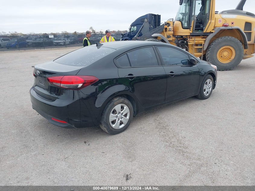 Vin: 3kpfk4a73he132826, lot: 40567294, kia forte lx 20174
