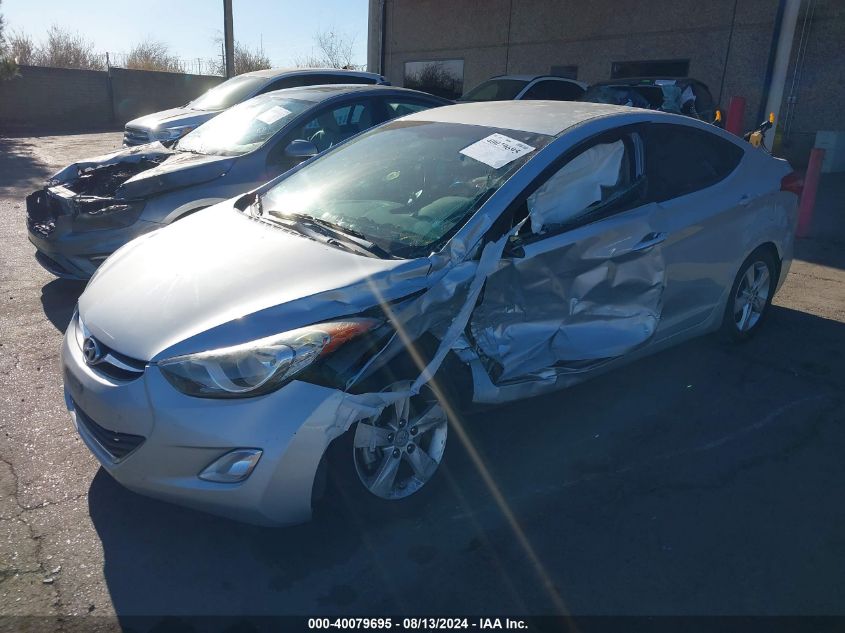 2013 Hyundai Elantra Gls VIN: 5NPDH4AEXDH440425 Lot: 40079695