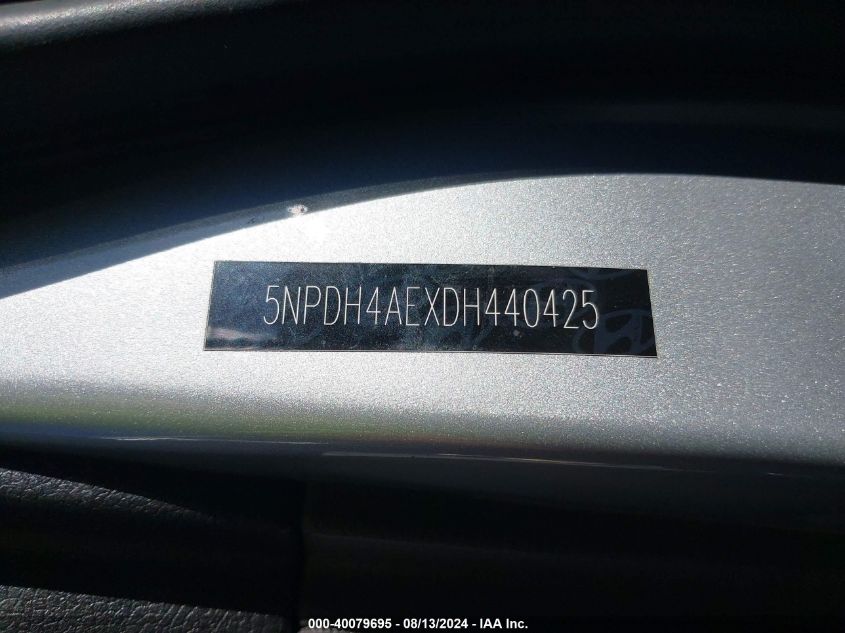 5NPDH4AEXDH440425 2013 Hyundai Elantra Gls