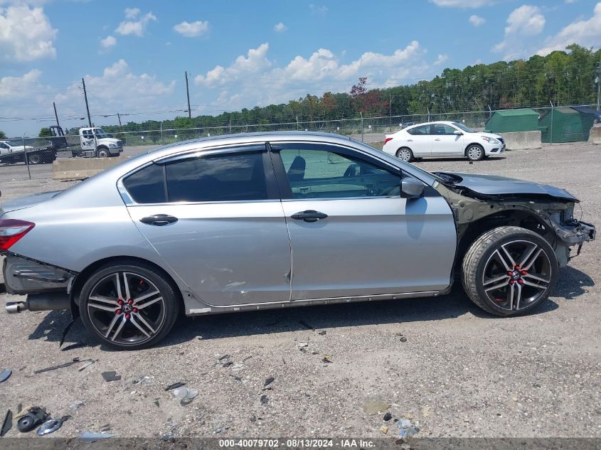 2017 Honda Accord Sport VIN: 1HGCR2F58HA018271 Lot: 40079702