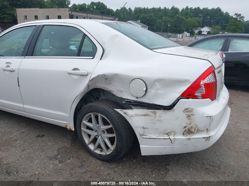 2011 Ford Fusion Sel VIN: 3FAHP0JA4BR247844 Lot: 40079725