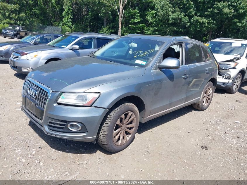 2014 Audi Q5 2.0T Premium VIN: WA1LFAFP9EA055158 Lot: 40079781