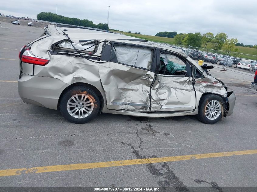 2017 Toyota Sienna Xle/Limited VIN: 5TDYZ3DC2HS85203 Lot: 40079797